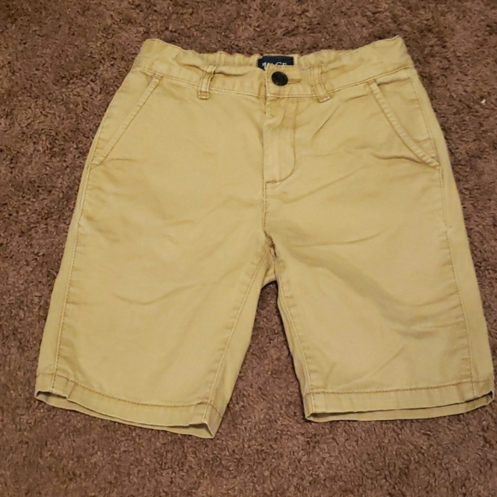 2/$15 Boy's Children's Place uniform khaki shorts size 7